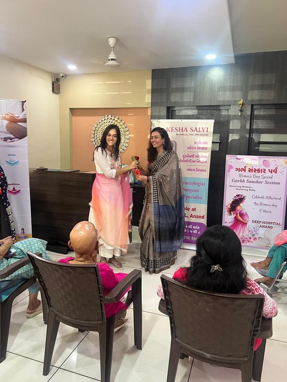 Women's Day Garbh Sanskar Session