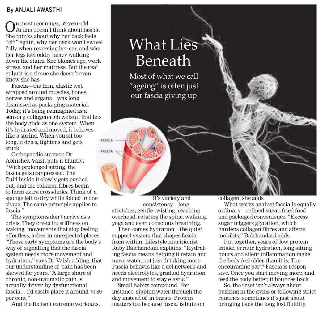 What Lies Beneath — Nutrition for Fascia Health